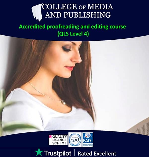 Proofreading and copy editing course