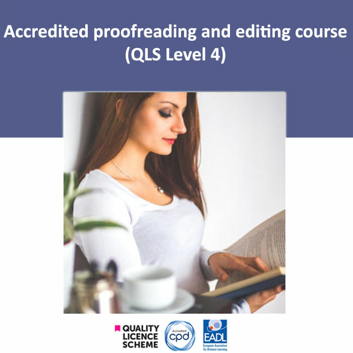Proofreading and copy editing course